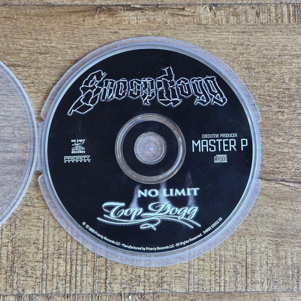 Vtg 1999 Snoop Dogg Top Dogg CD Rap Hip Hop No Limit Records